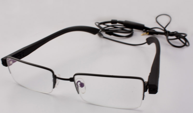 HIDDEN COVERT CLEAR LENS GLASSES SPY CAMERA  